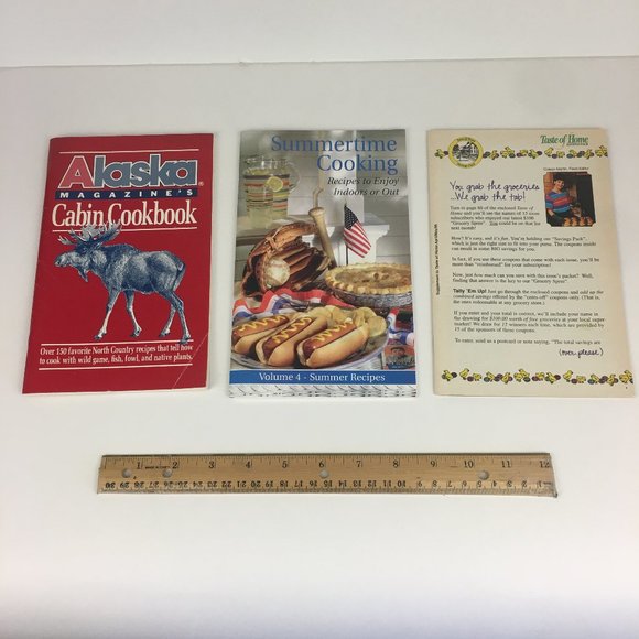 Lot of 15 Magazines Booklets Cooking Cookbook Holiday Summer Reynolds Wrap Books - Picture 4 of 8